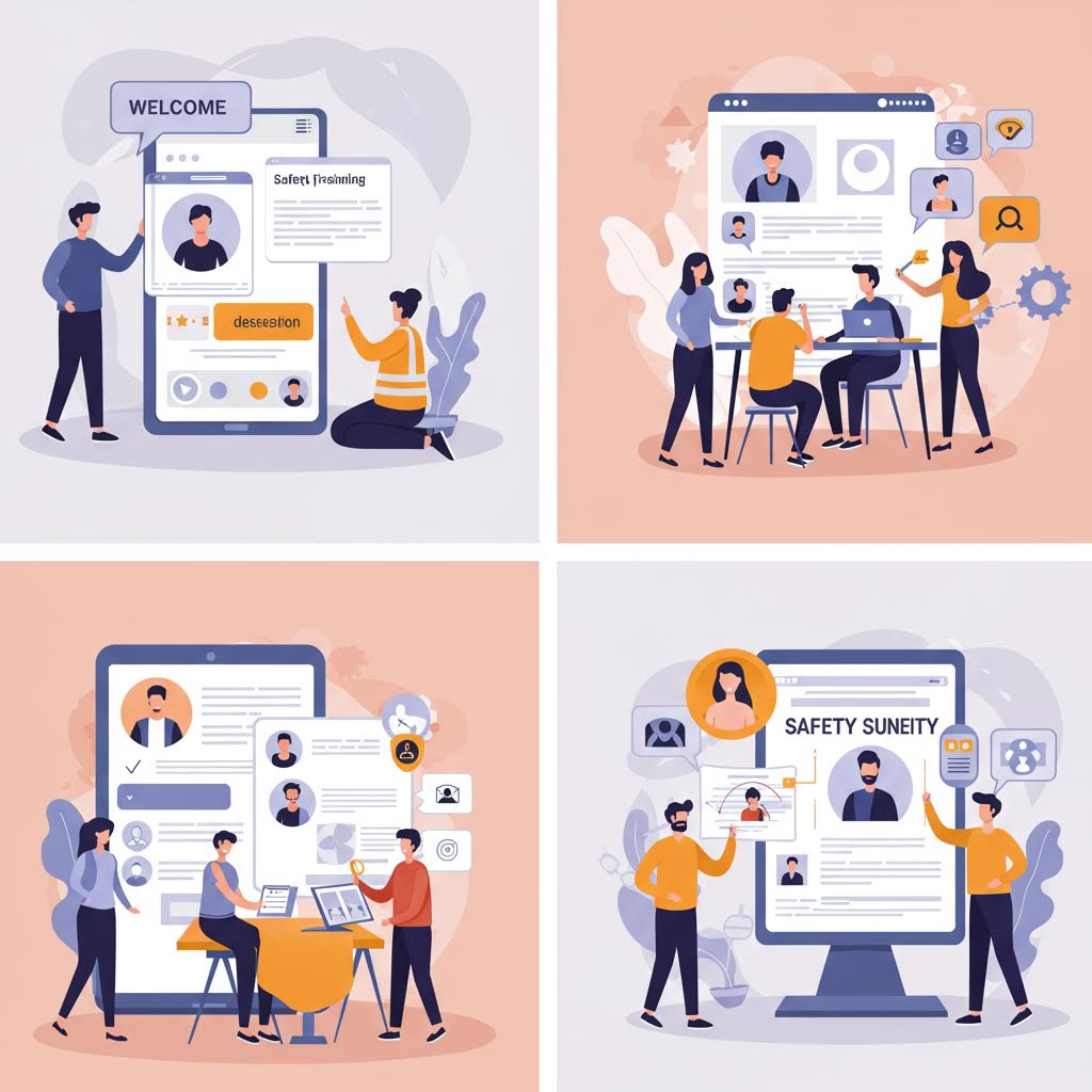 사용자 프로필과 운영 기록이 평가 지표로 전환되며 신뢰의 기준을 설정하는 모습이 온카스터디를 빗댄 분석의 인상